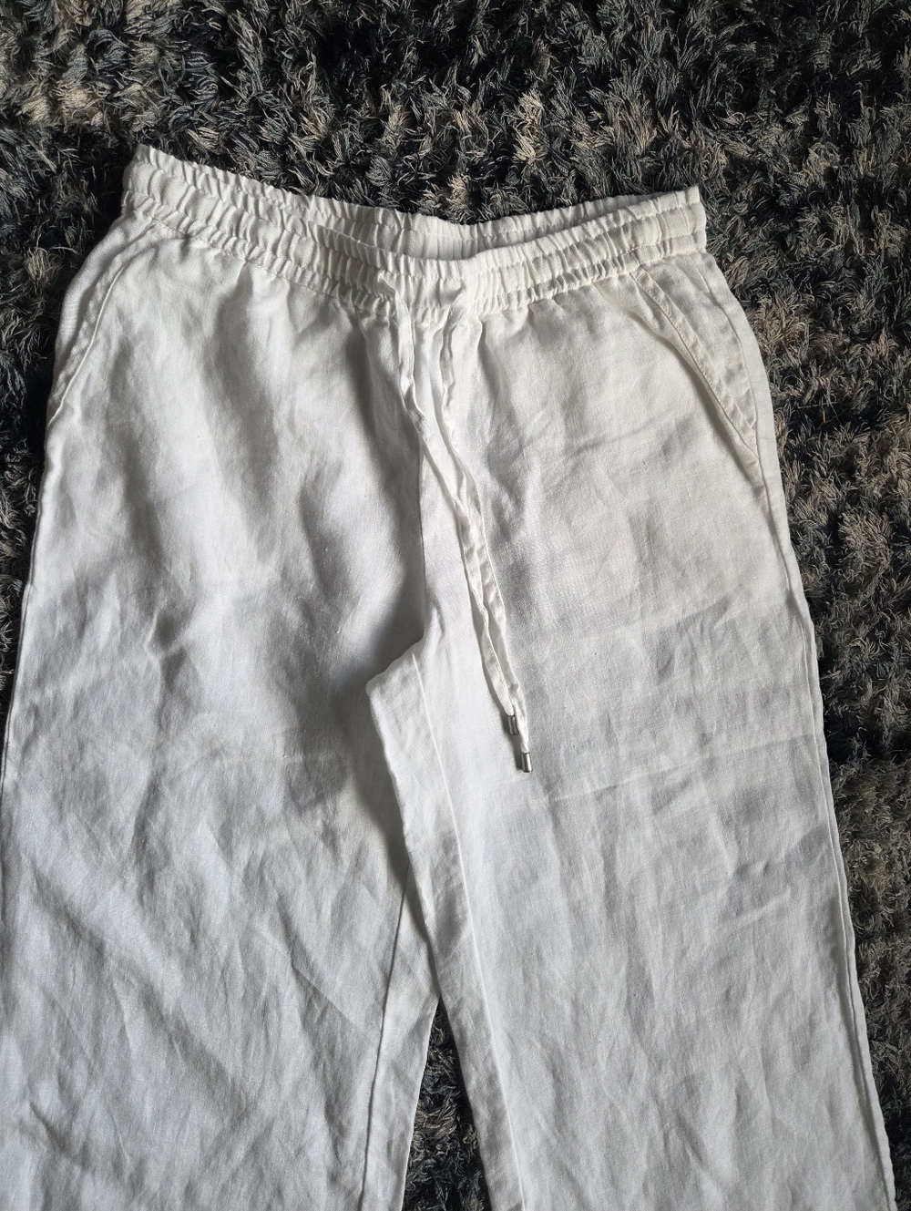 Tommy Bahama Two Palms High-Rise 100% Linen Easy Pants - Picture 4 of 10